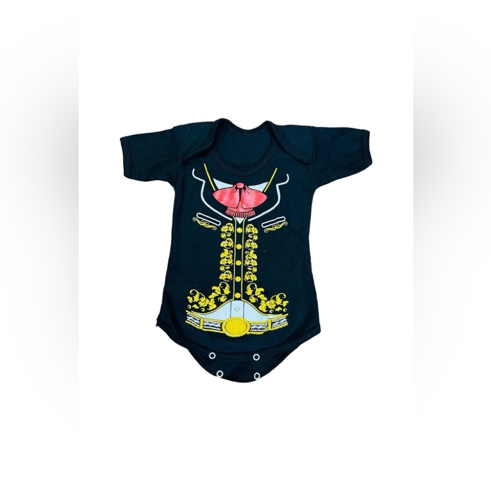 Mariachi Boys Printed Onesie